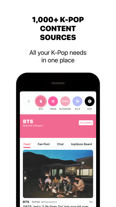 theQoos: K-Pop News & Content screenshot 4