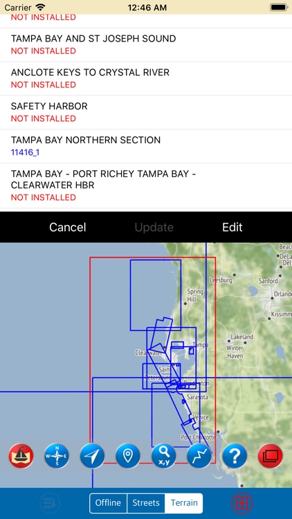 Tampa Bay (Florida) Marine GPS