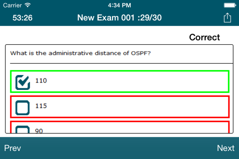 CCNA 100-101 Exam Online Lite screenshot 3