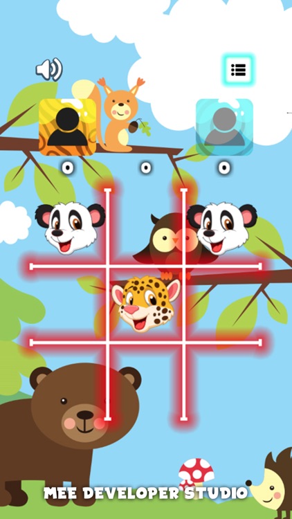 Classic Tic Tac Toe -Animal XO