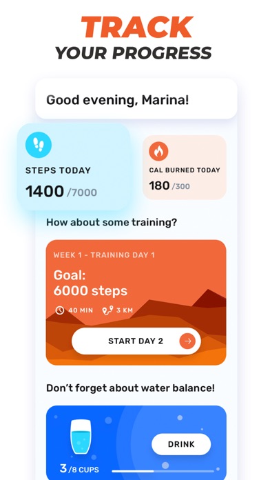 Walking & Weight Loss Tracker screenshot 4