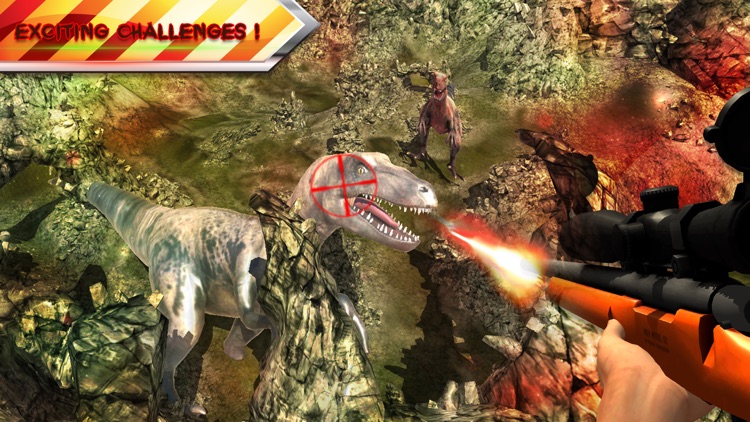 Dino Sniper Hunter Survival 3D screenshot-3