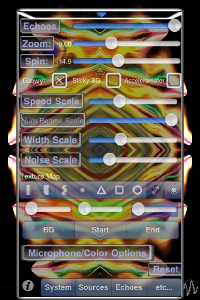 iBeams Music Visualizer screenshot 3