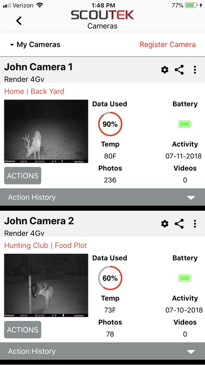 SCOUTEK Camera Management screenshot-5