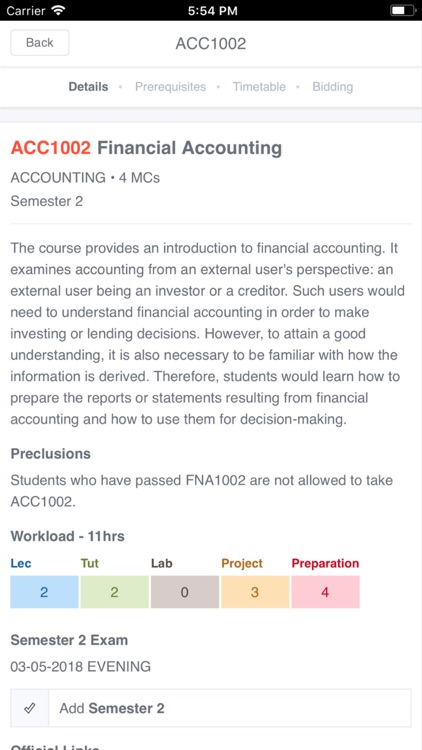 NUS Mods(NMS2) screenshot-5