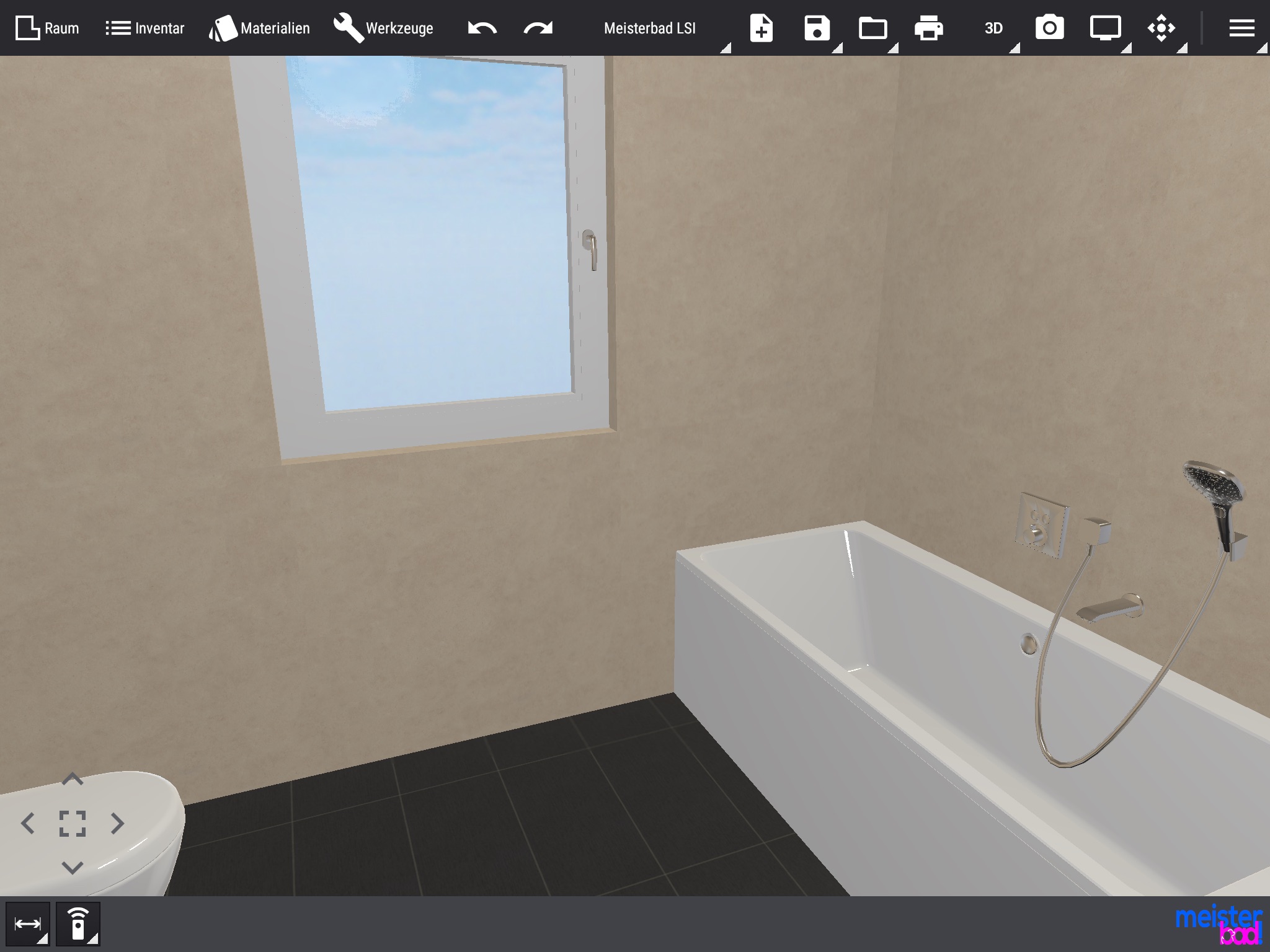 3D-Meisterbad Planer screenshot 3