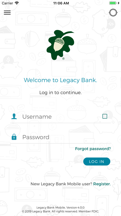 How to cancel & delete Legacy Bank from iphone & ipad 1