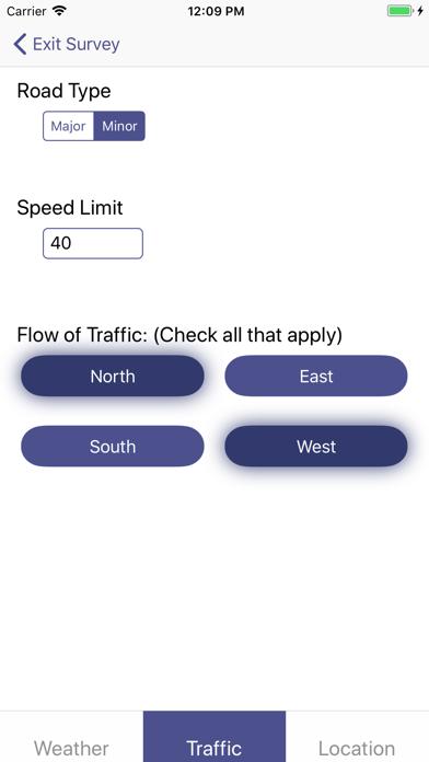 Local Seatbelt Survey screenshot 3