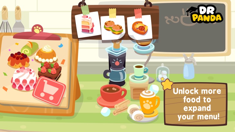 Dr. Panda Cafe screenshot-3