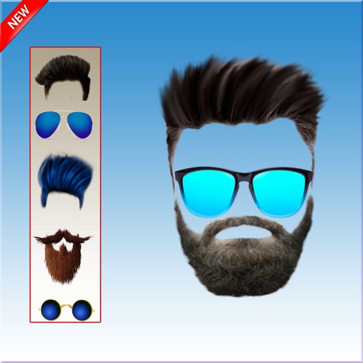 Men Beard & Hairstyle Editor