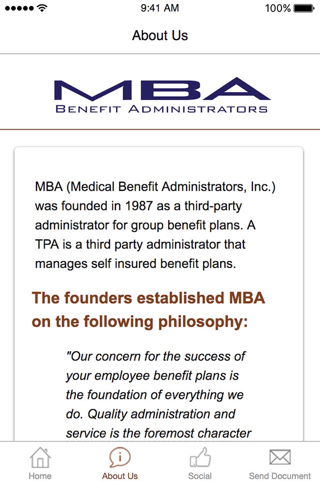 MBA Administrators screenshot 2