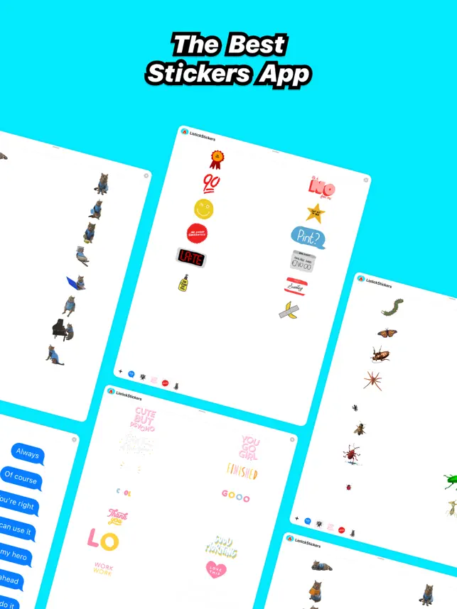 Imágen 1 Litstick - Best Stickers App iphone