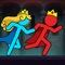 Red And Blue Stickman is an addictive puzzle game where you have to synchronize two characters