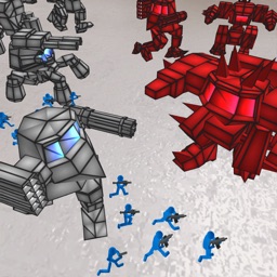 Stickman Mech War Simulator