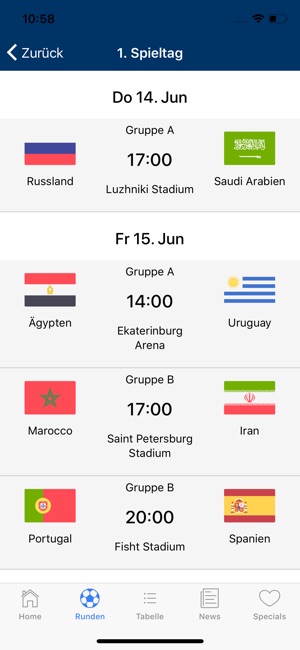 WM Plan - Die WM Spielplan App(圖5)-速報App