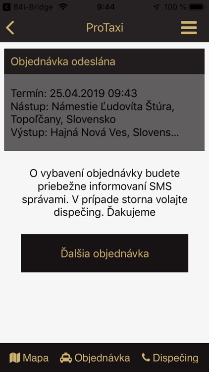 ProTaxi Topoľčany