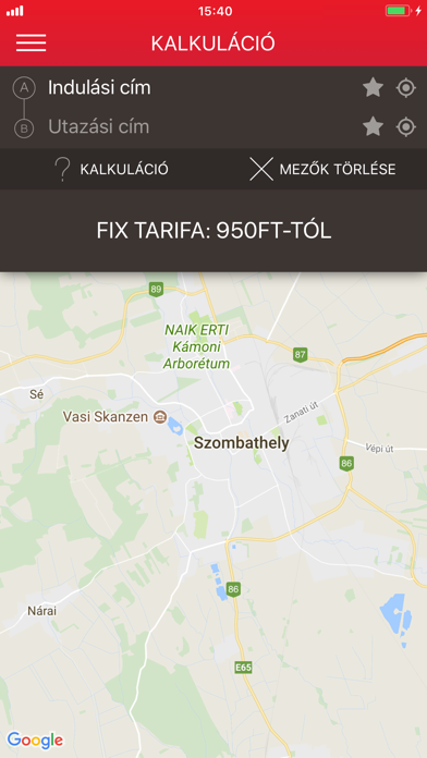 Taxi Szombathely screenshot 3