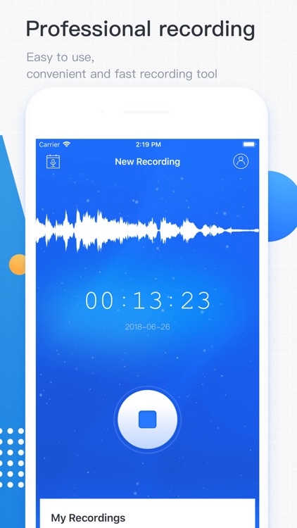 voice recorder--recording app screenshot-0