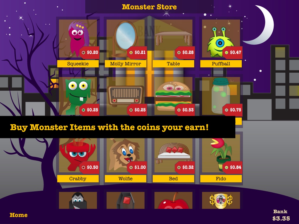 Coin Monsters - Math Games screenshot 4