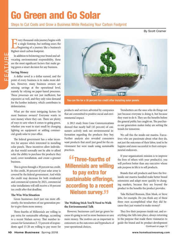 Home Business Magazine screenshot 2