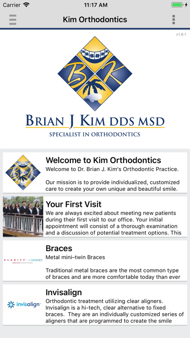 How to cancel & delete Kim Orthodontics from iphone & ipad 1