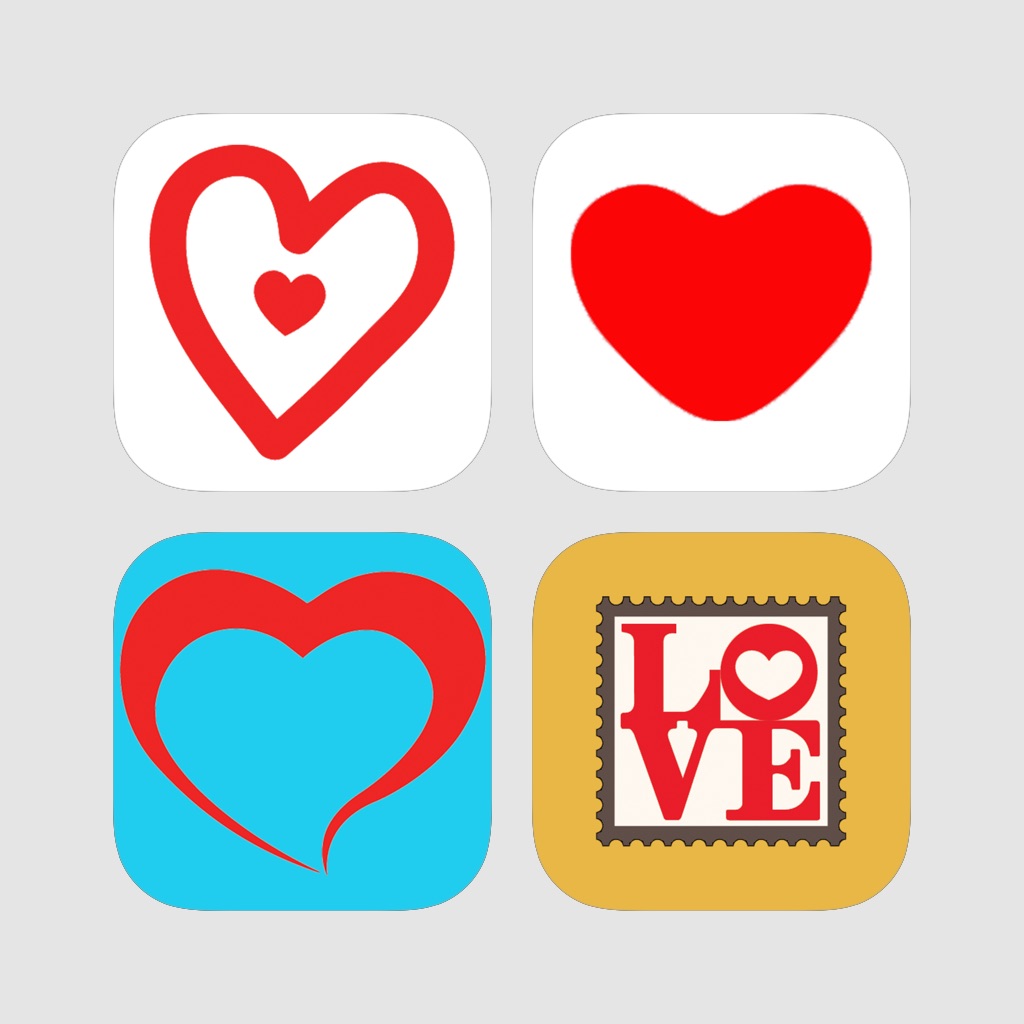hearts - stickers & emoji312new0次评分fomichev denisiphone的红心