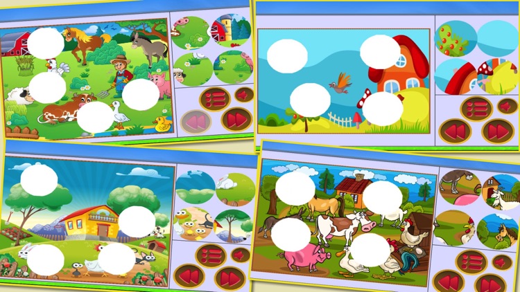 儿童游戏：动物拼图-宝宝爱玩的益智游戏