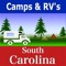 Camping spots & RV's is a simple and easy to use map to find the nearest Campsite or RV Park locations