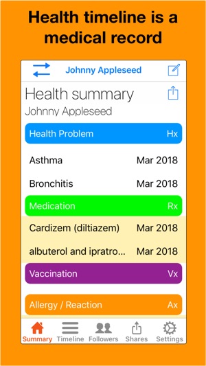 Health Timeline Medical Record(圖6)-速報App