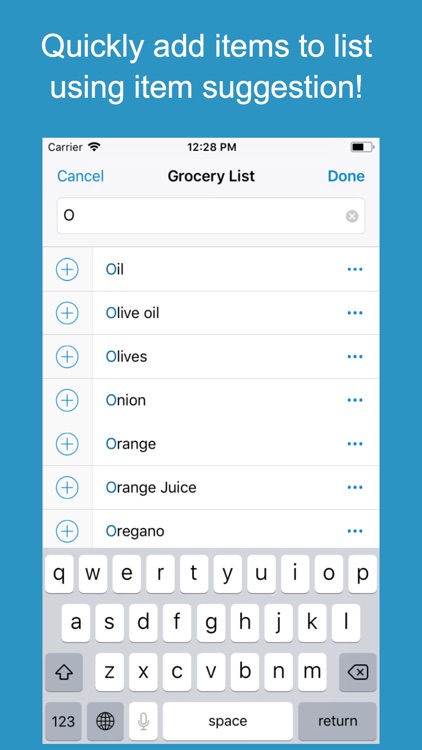 Shoppylist (Grocery List)