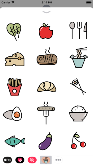 Fun Food Sticker Pack(圖4)-速報App