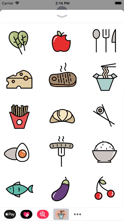 Fun Food Sticker Pack screenshot-3