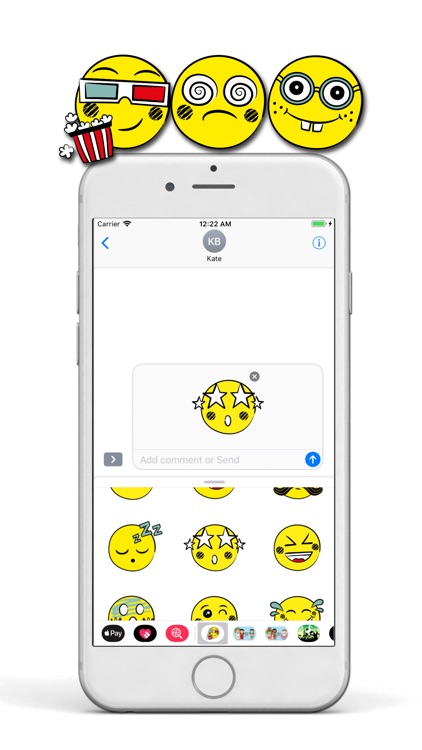 Hand Drawn Cute Emoji Pack