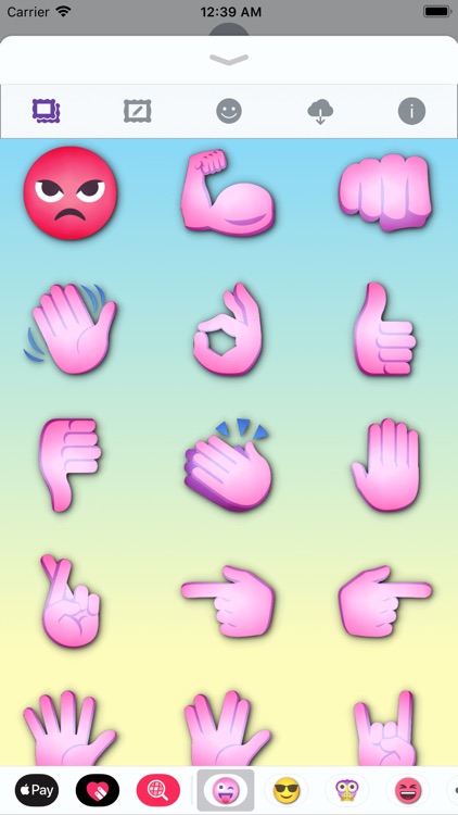 PINK Emoji • Stickers screenshot-8
