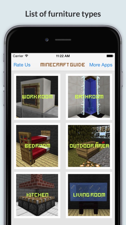 Furniture Guide for Minecraft