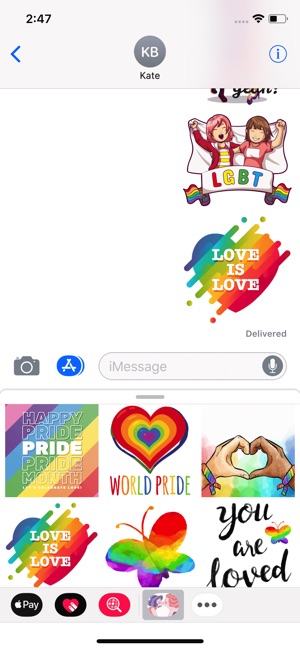 Girl In Pride Love Sticker(圖3)-速報App