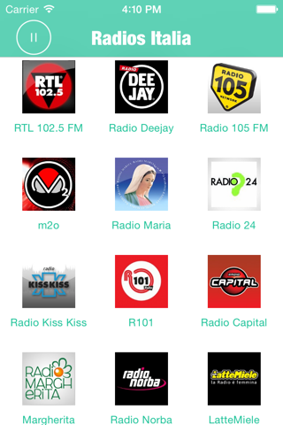 Radios Italia Pro Italy Radio screenshot 2