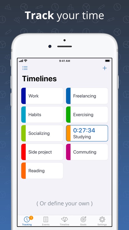 Timelines Time Tracking screenshot-1