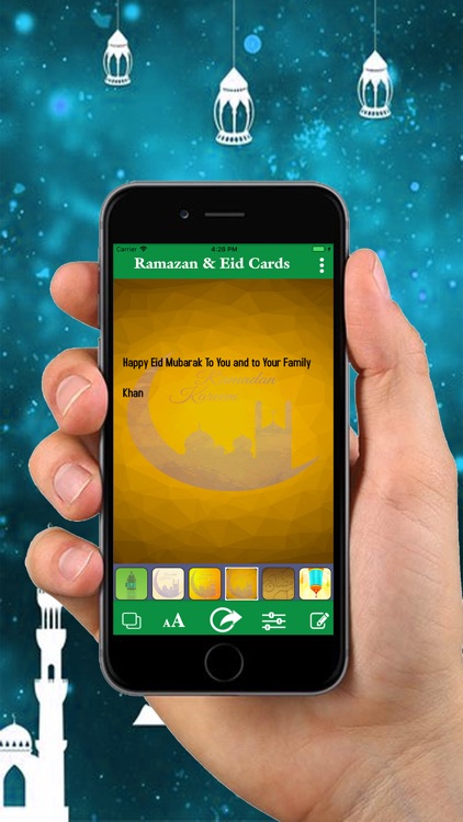 Eid and Rmazan Card Editor