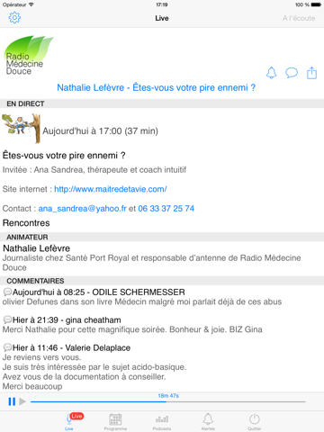Radio Médecine Douce - náhled
