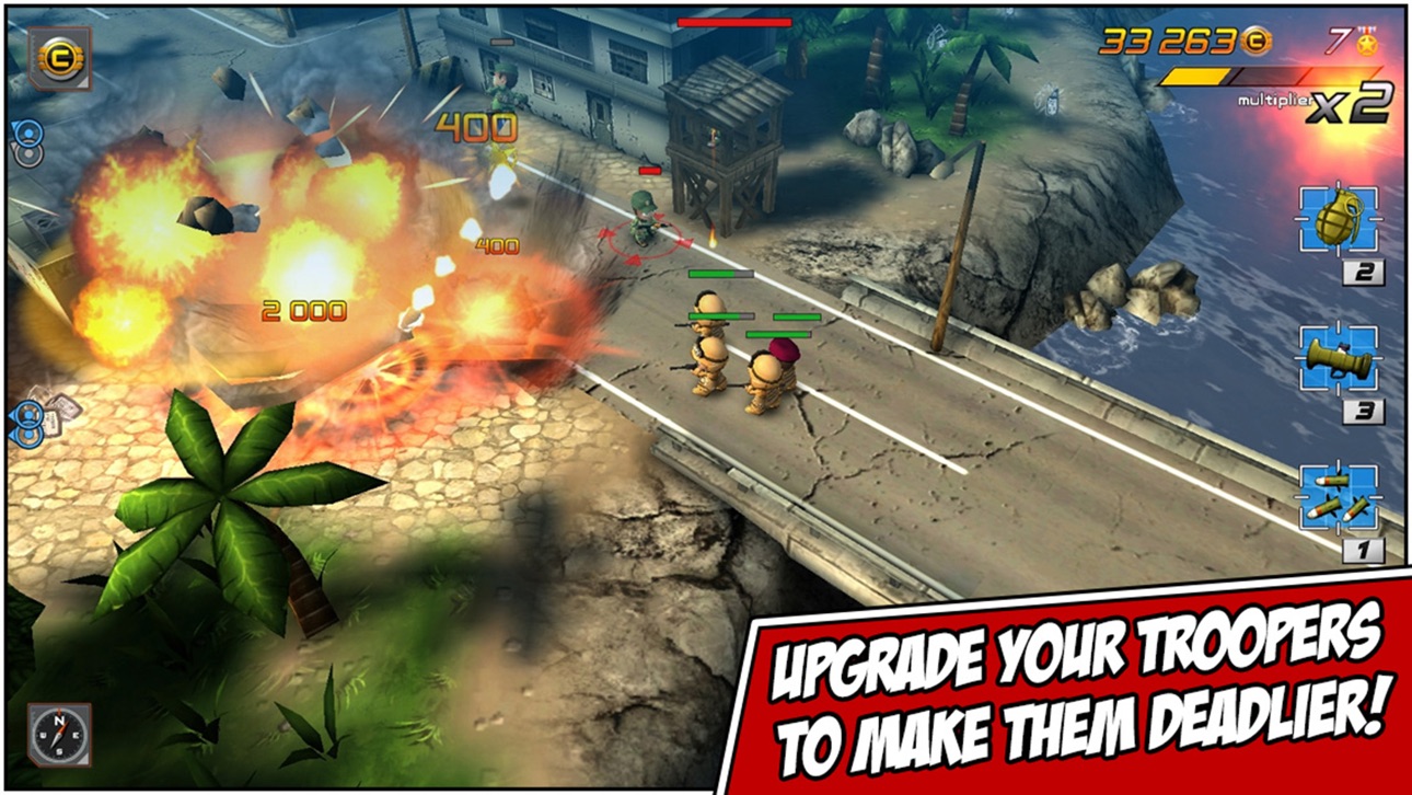 Tiny Troopers 2: Special Ops - Free Hack screenshot 5 - iOS game interface