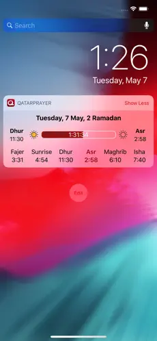 Obrázek 6 QatarPrayer iphone