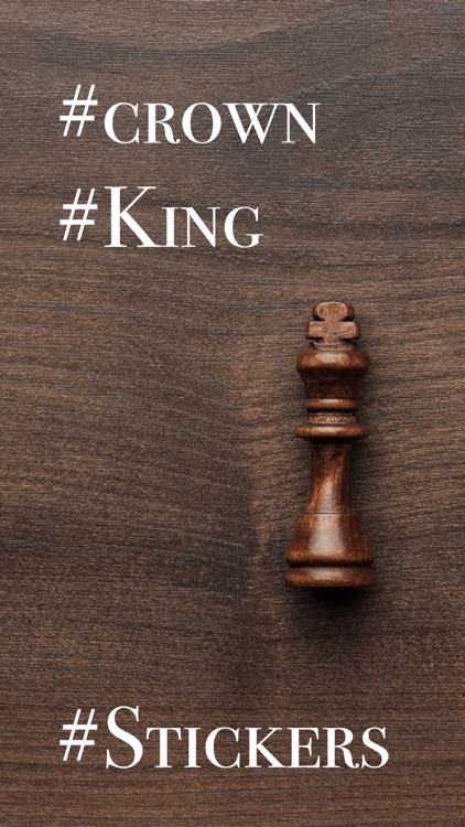 King's Crown Stickers