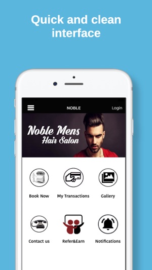 Noble Men's Salon KingKoti Hyd(圖1)-速報App