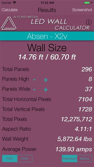 Alford LED Wall Calculator(圖7)-速報App