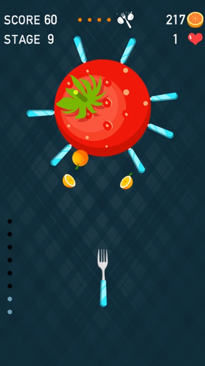 Knife Dash: Hit To Crush Pizza screenshot-0