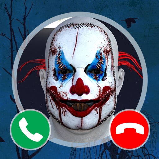 Fake Call From Killer Clown Icon