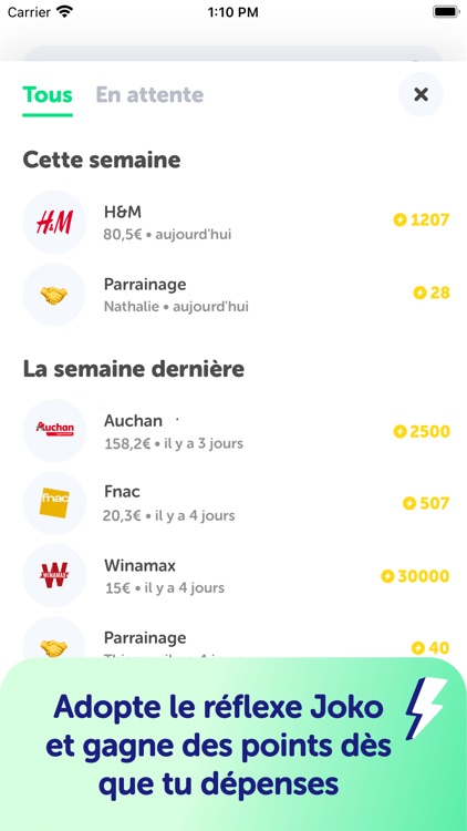 Joko : Cashback et bons plans