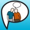 SmallTalk Conversational Phrases provides a library of pictures you can tap that speak out loud