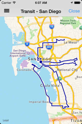 Transit Tracker - San Diego screenshot 3